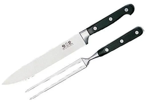 Lion Sabatier Forskærersæt Pluton 2 dele Stål/Sort